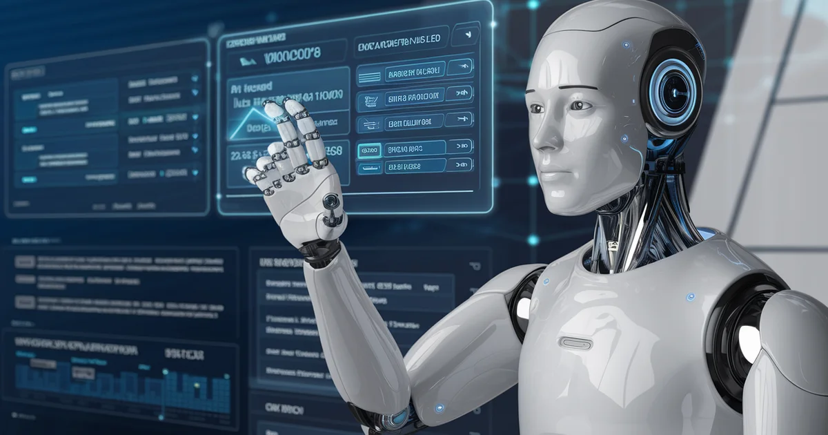 AI agent crawling a real estate website and discovering structured content