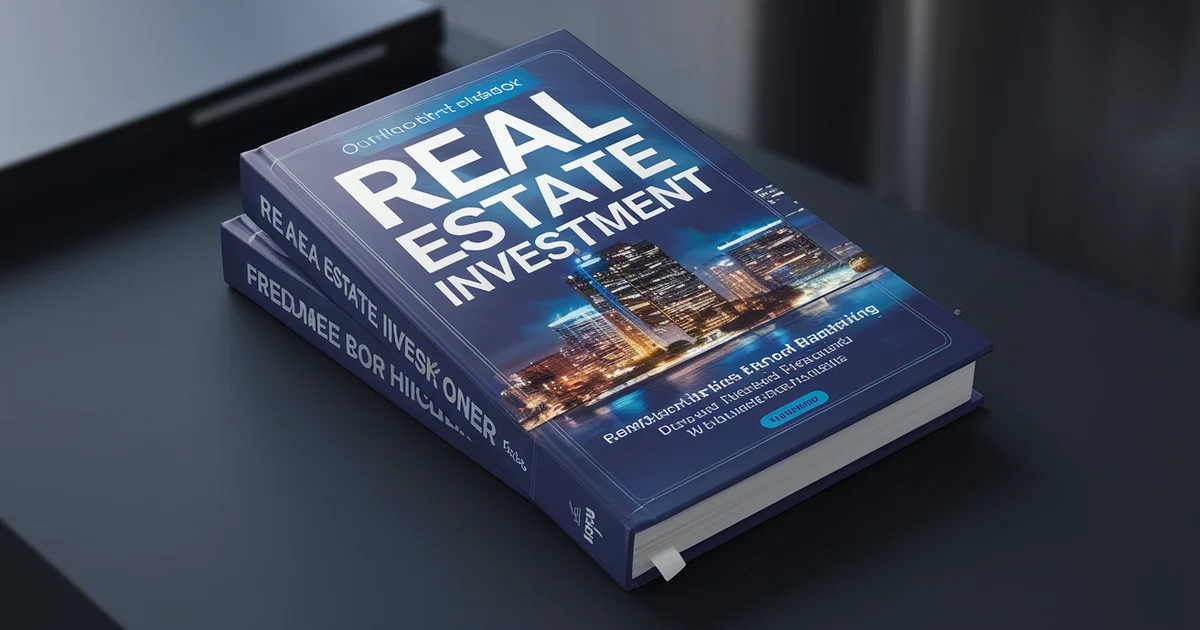 BookBub author profile page showing real estate book listings and featured deal promotion