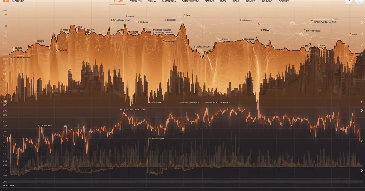 Heat map overlay on a real estate listing page showing which sections receive the most user attention